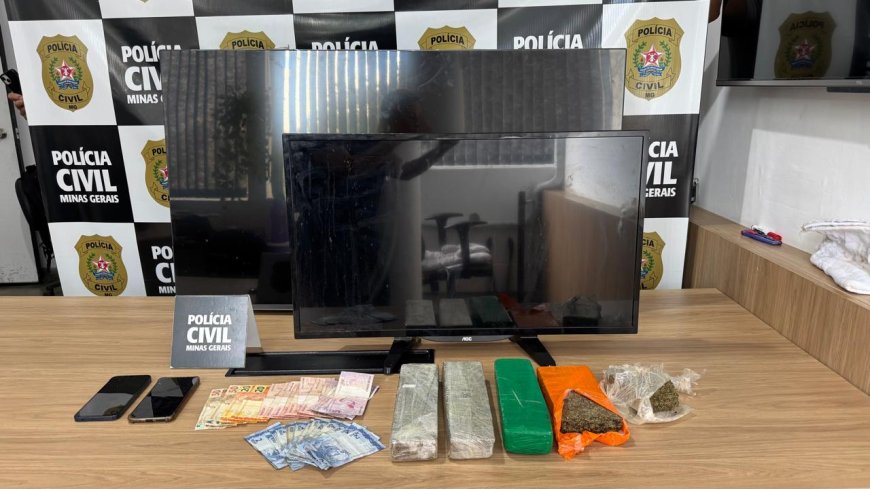Polícia Civil prende foragido da justiça e apreende drogas no Sul de Minas