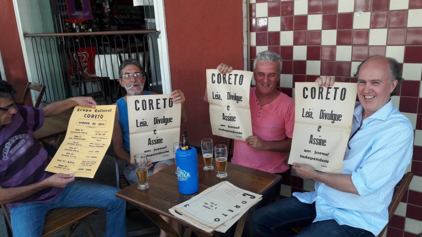 Resistente à ditadura, jornal Coreto ganha exposição, pocket show guaxupeano e DJs