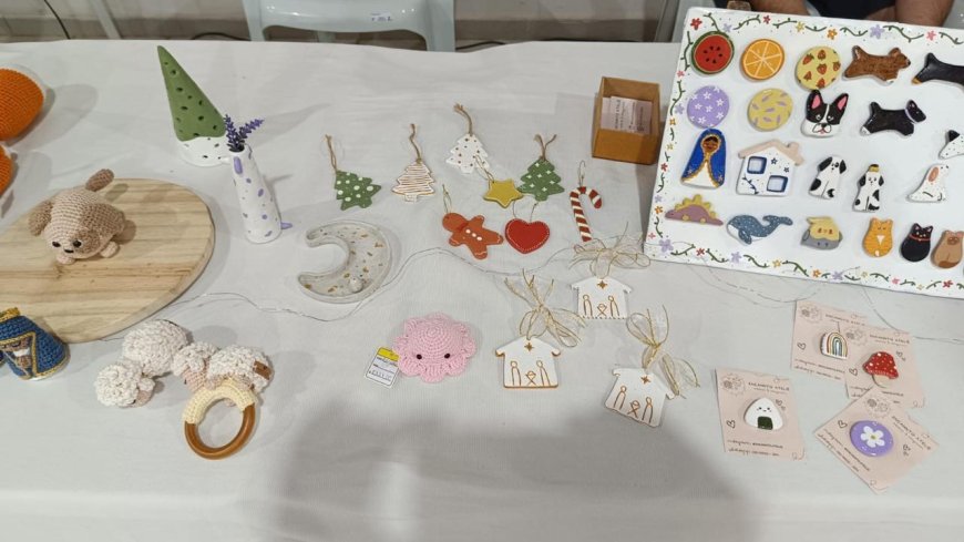 Na Estação Cultural, Feira de Artesanato rebrilha no Natal de Luz de Guaxupé