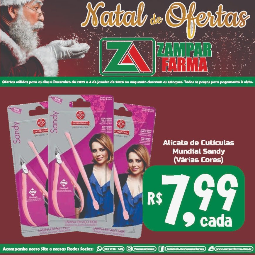 Natal de Ofertas na Zampar Farma