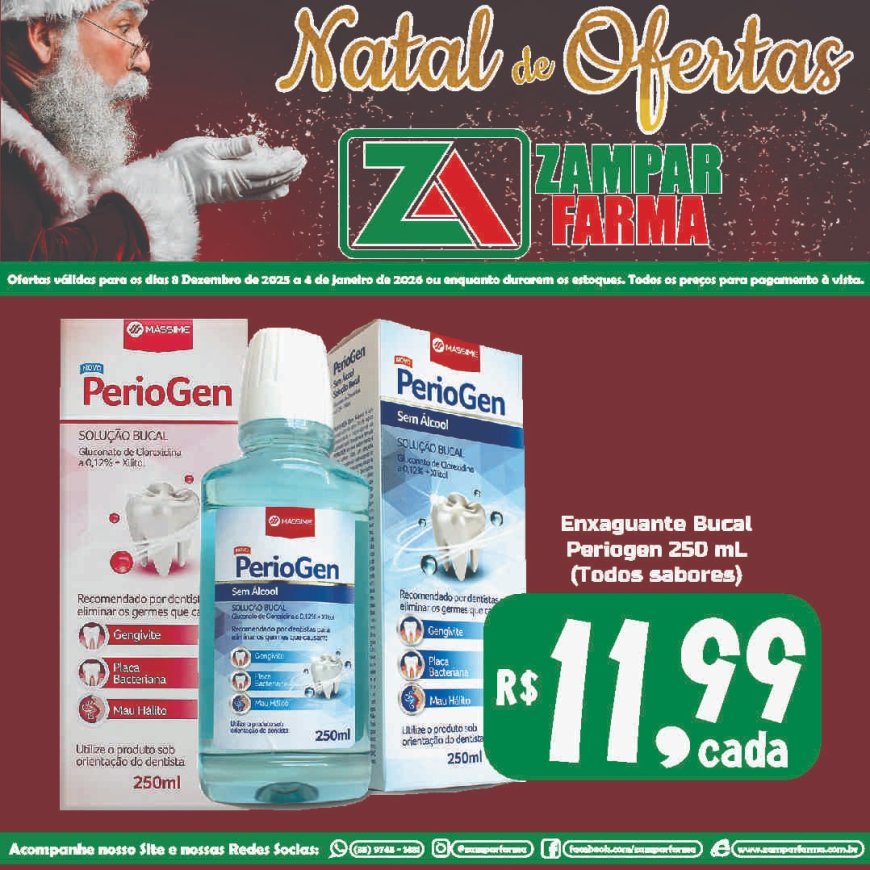 Natal de Ofertas na Zampar Farma
