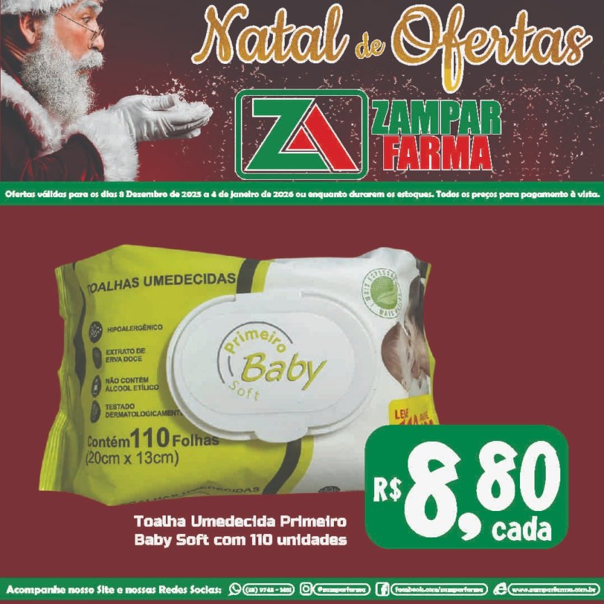 Natal de Ofertas na Zampar Farma