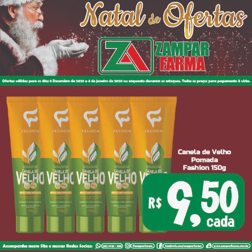 Natal de Ofertas na Zampar Farma