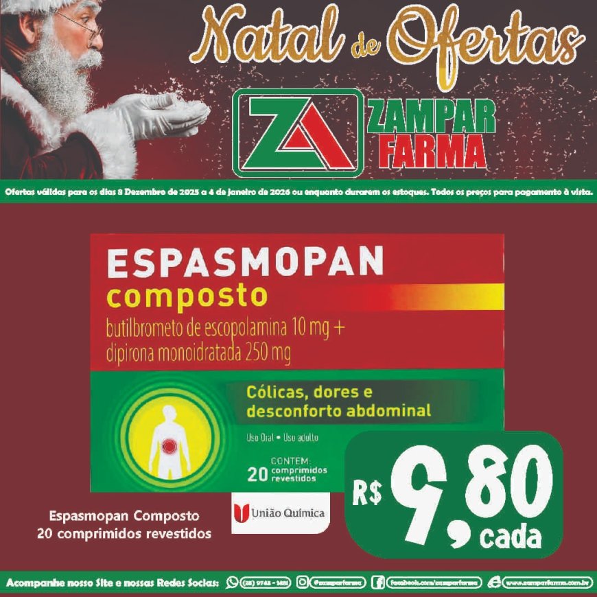 Natal de Ofertas na Zampar Farma