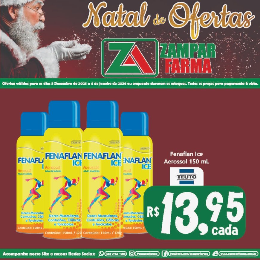 Natal de Ofertas na Zampar Farma