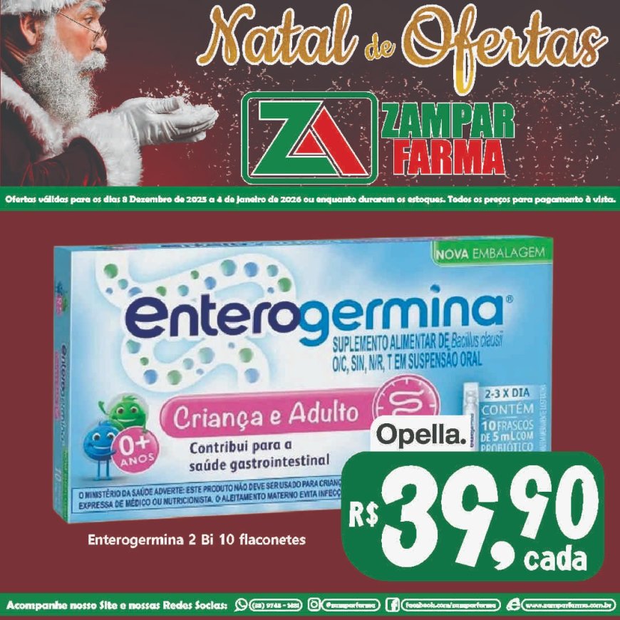 Natal de Ofertas na Zampar Farma