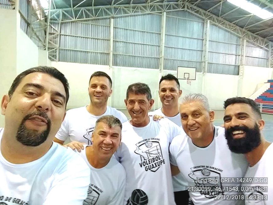 3º Encontro de Gerações do Vôlei em Guaxupé irá reunir vários atletas no Country Clube