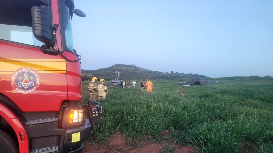 Possível falha mecânica em motor causa pouso forçado de aeronave em Guaxupé