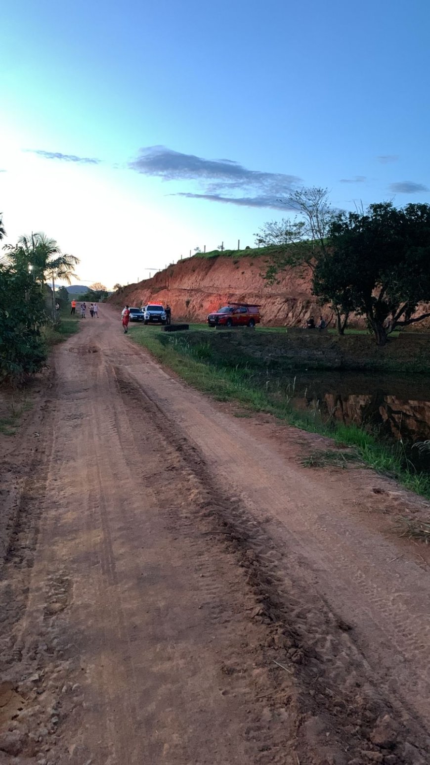 Corpo é encontrado submerso em açude pelos Bombeiros