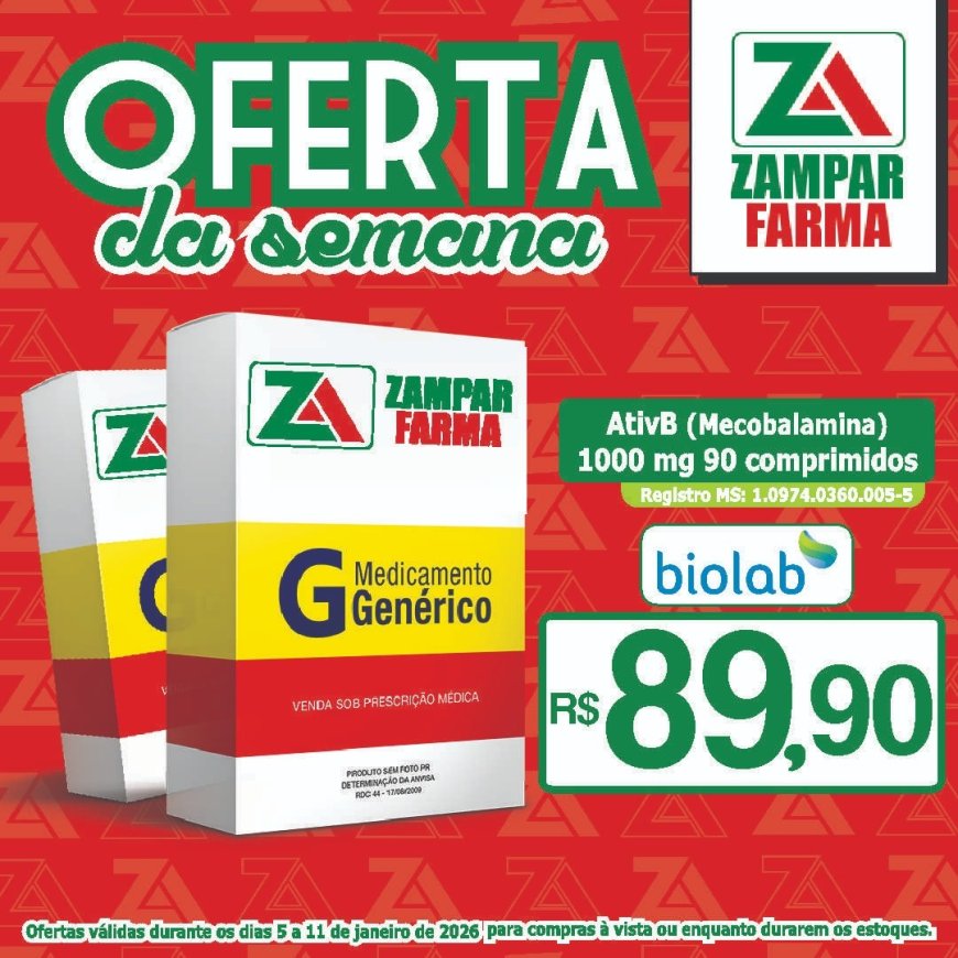 Ofertas da Semana na Zampar Farma