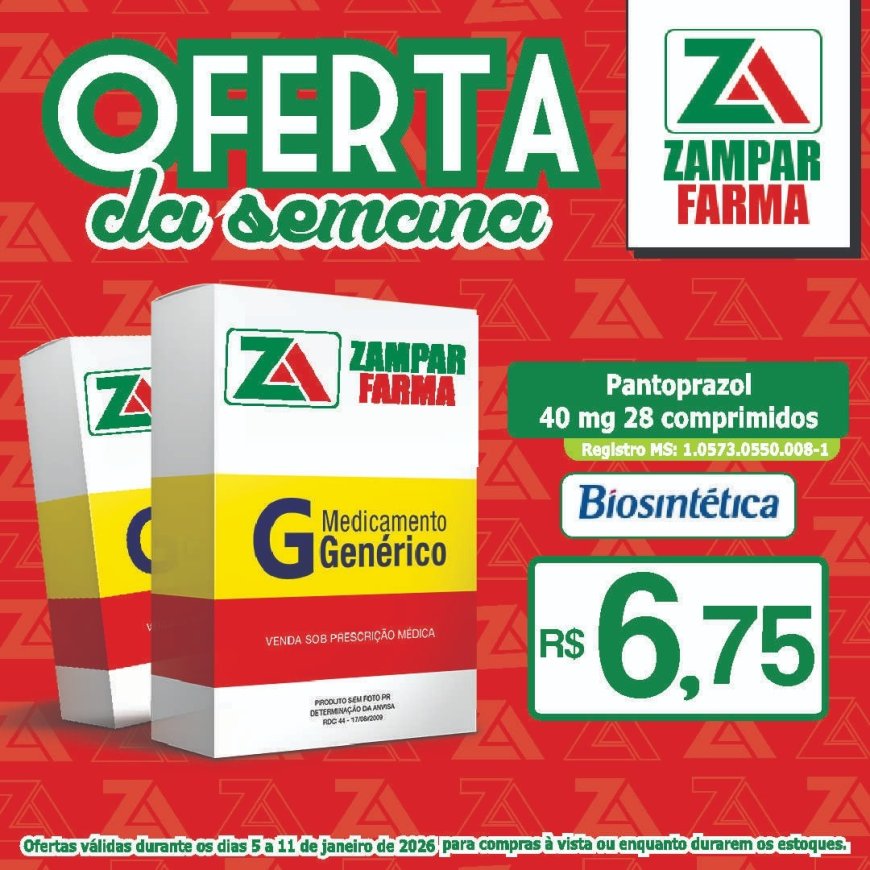 Ofertas da Semana na Zampar Farma
