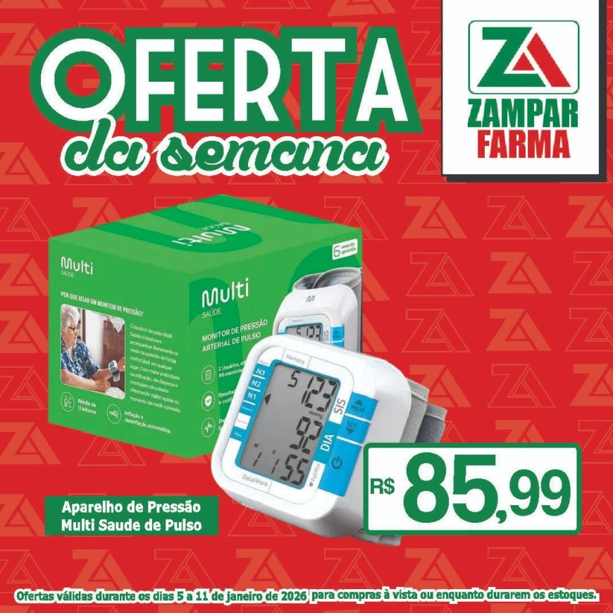 Ofertas da Semana na Zampar Farma