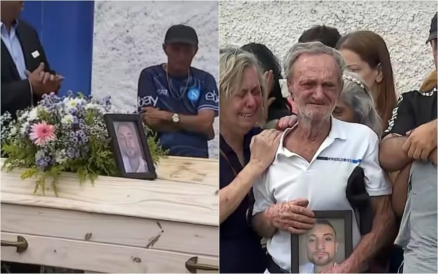 Sepultamentos de guaxupeanos mortos em SC é marcado por forte comoção de familiares e amigos