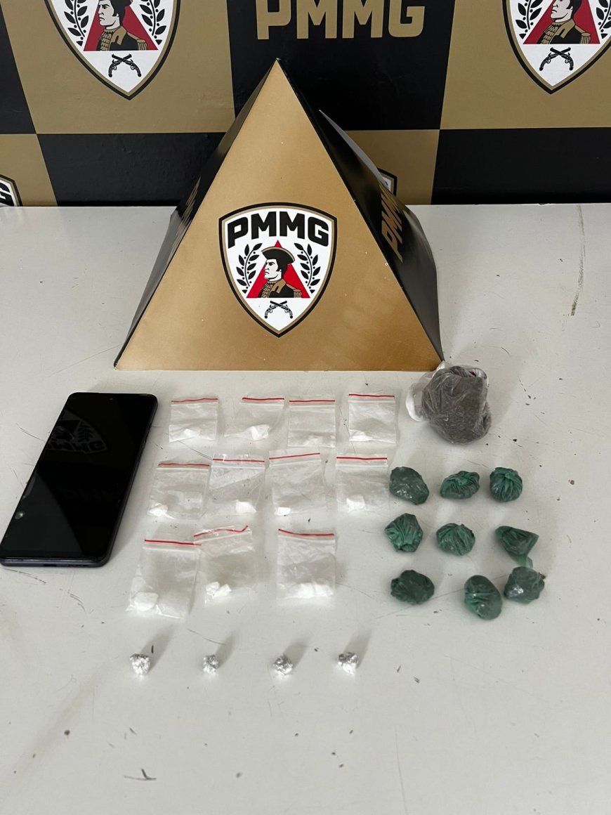 Homem de 34 anos é preso no Jardim Rosana, em Guaxupé, por tráfico de drogas