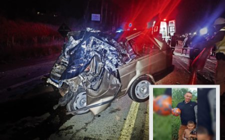 Tragédia: Pai e filho morrem após colisão frontal com caminhão na BR-459