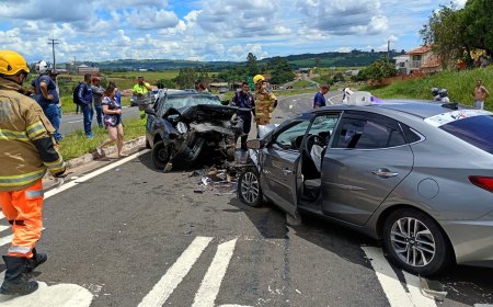 Colisão frontal entre veículos tira a vida de motorista de 57 anos na MGC-491