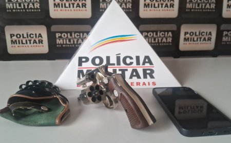 Polícia Militar prende homem por porte ilegal de arma de fogo em Nova Resende