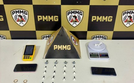 Após denúncia anônima, PM prende homem por tráfico de drogas na Vila Progresso, em Guaxupé