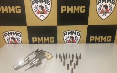 Polícia Militar prende homem por posse ilegal de arma de fogo após ocorrência de violência doméstica em Guaranésia