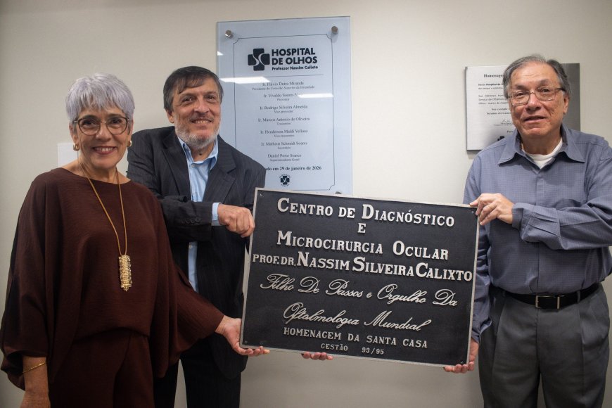 Santa Casa de Passos inaugura hospital de olhos