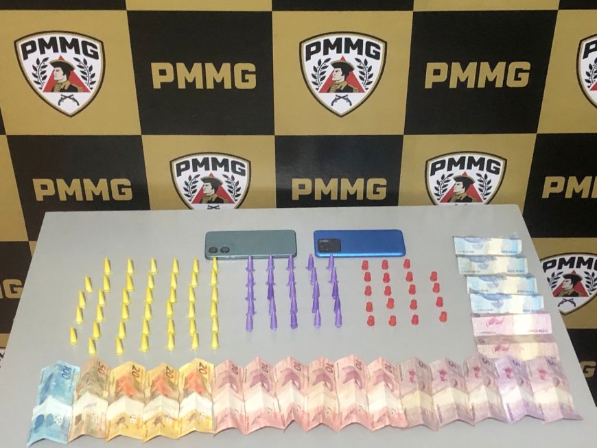 Polícia Militar prende homem de 27 anos em flagrante por porte de drogas em Guaranésia
