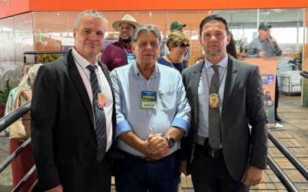 Polícia Civil participa da abertura da Femagri e reforça compromisso com a segurança no campo