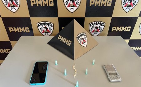 Após denúncias, dois indivíduos foram presos por tráfico de drogas em praça de Guaranésia