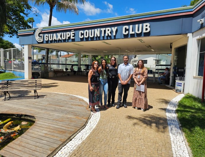 Polícia Civil participa de visitas institucionais a estabelecimentos aderentes ao protocolo "Não é Não" em Guaxupé