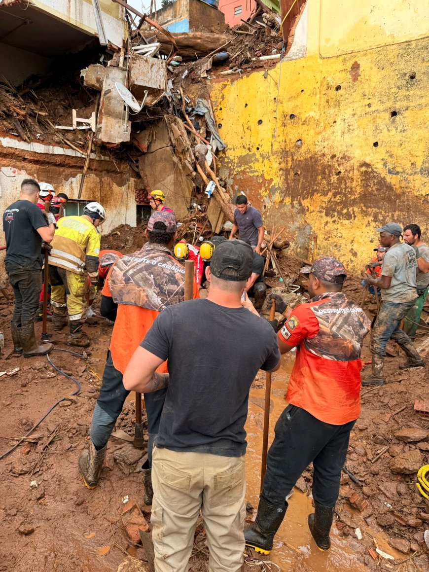 Bombeiros de Poços de Caldas finalizam missão em Juiz de Fora e retornam ao Sul de Minas