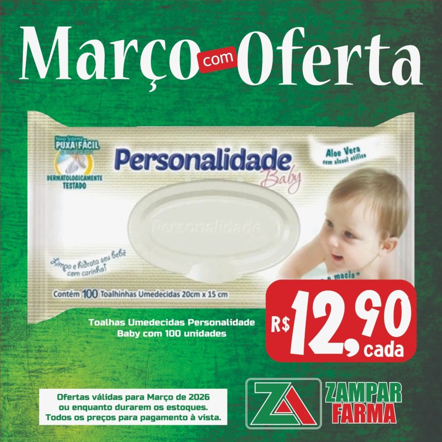 Ofertas do mês de Março na Zampar Farma