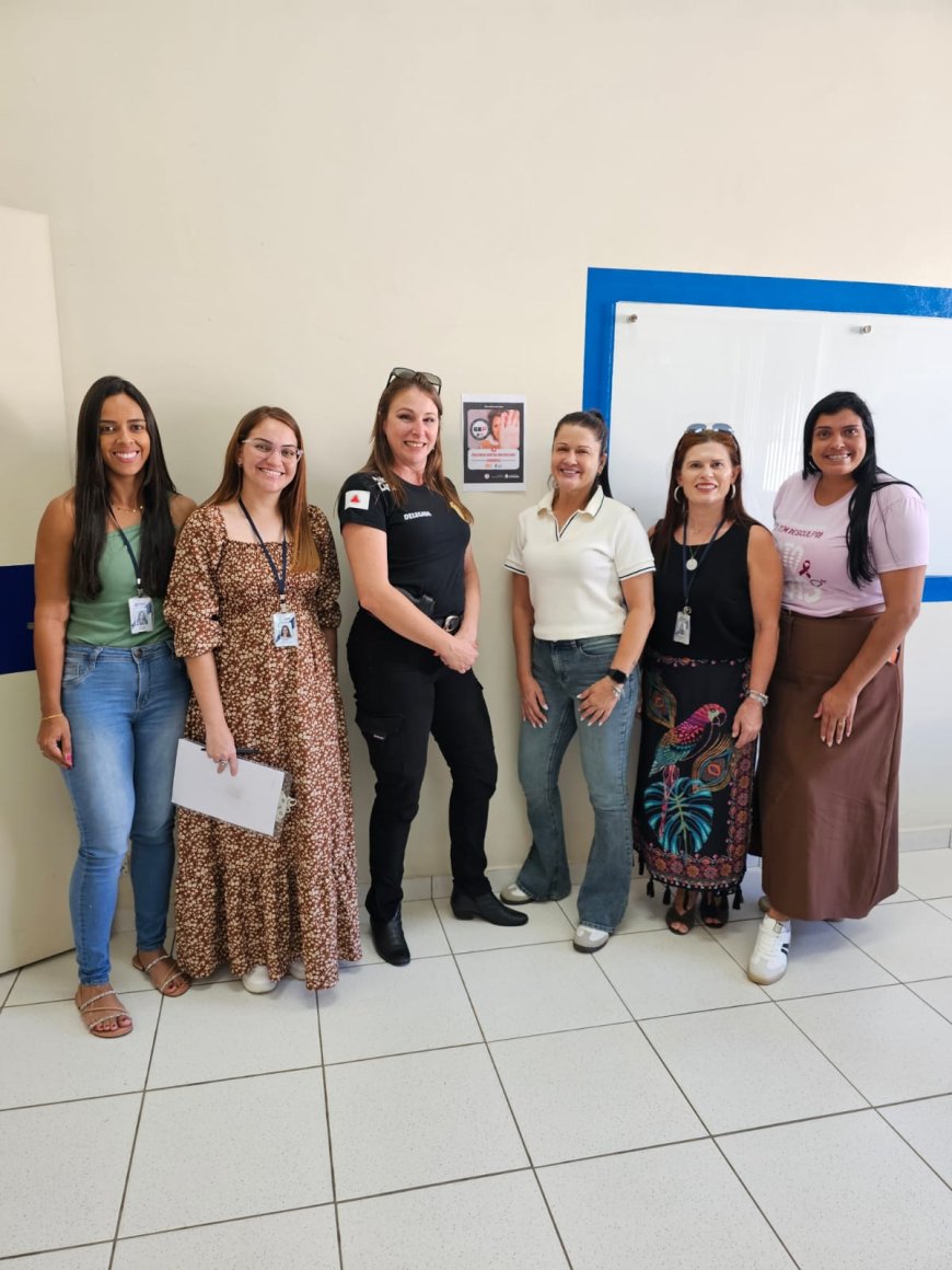 Polícia Civil participa de visitas institucionais a estabelecimentos aderentes ao protocolo "Não é Não" em Guaxupé