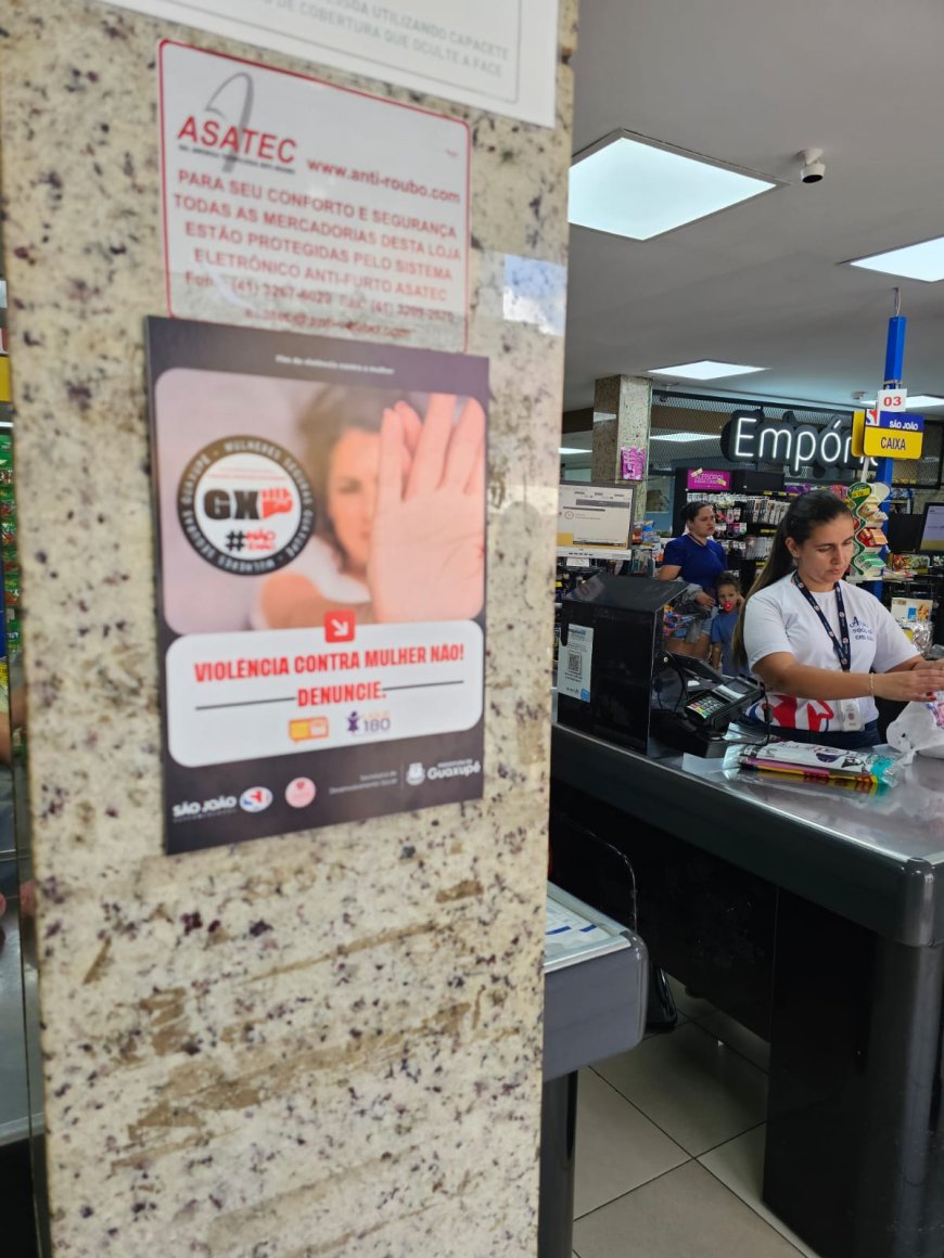 Polícia Civil participa de visitas institucionais a estabelecimentos aderentes ao protocolo "Não é Não" em Guaxupé