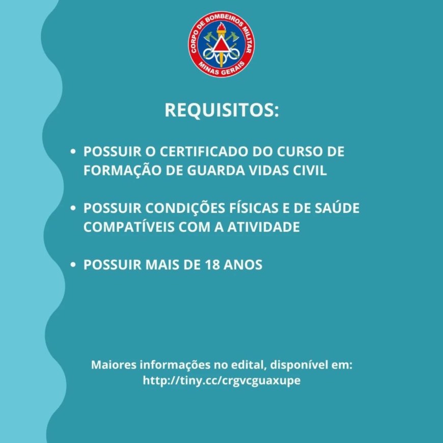 Bombeiros promovem Curso de Requalificação de Guarda-Vidas Civil em Guaxupé