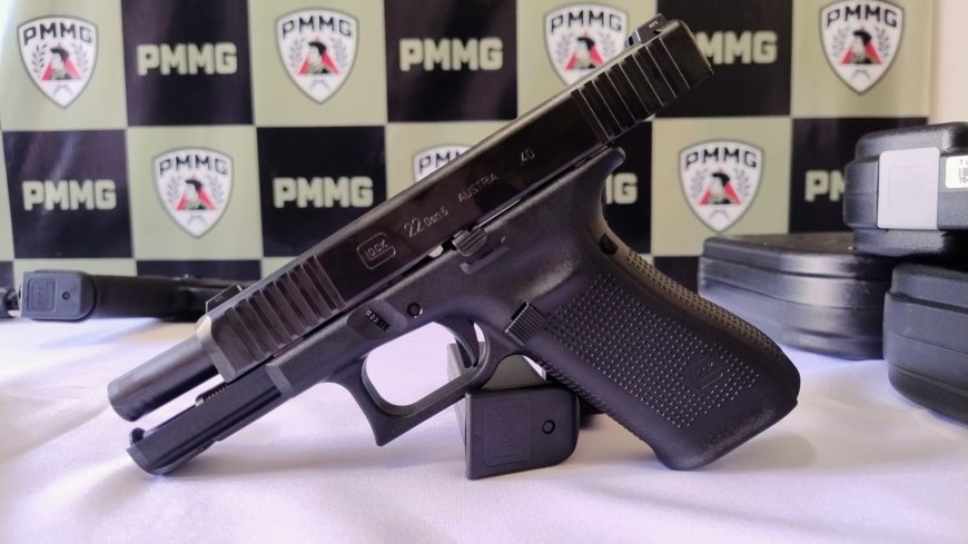 Polícia Militar de Muzambinho recebe oito pistolas de emenda parlamentar