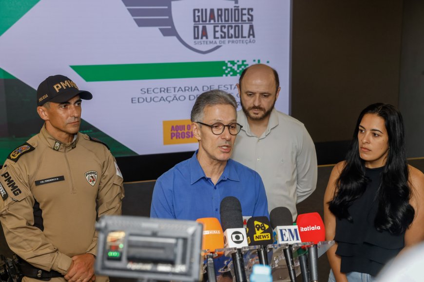 Governo de Minas lança programa para reforçar segurança nas escolas da rede estadual
