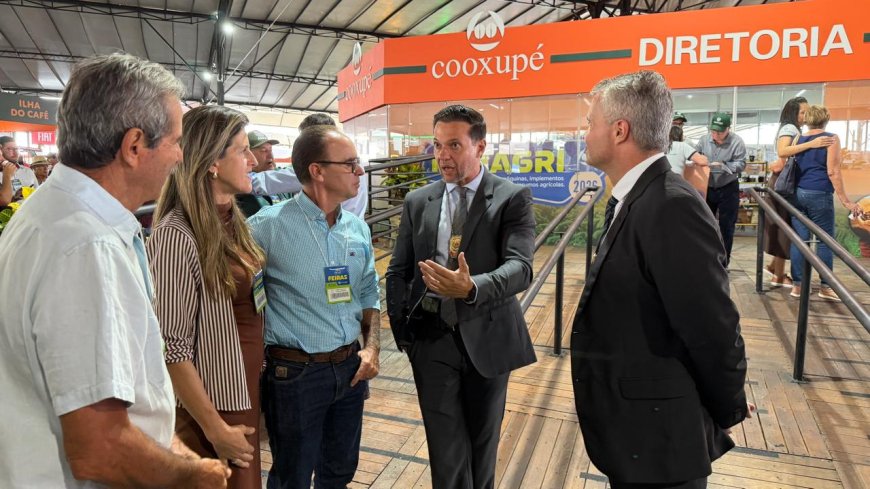 Polícia Civil participa da abertura da Femagri e reforça compromisso com a segurança no campo