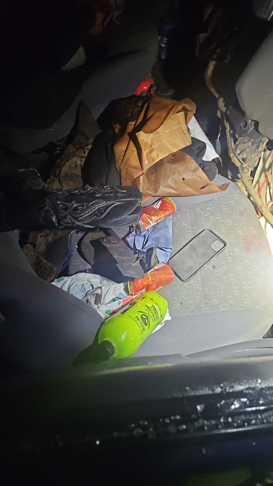 Sinistro de trânsito deixa três vítimas graves na MG-459