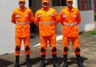 Três novos militares integram o 2º Pelotão de Bombeiros de Guaxupé