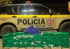 Condutor é preso com quase 350 barras de maconha na MG-050, em Passos