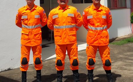 Três novos militares integram o 2º Pelotão de Bombeiros de Guaxupé