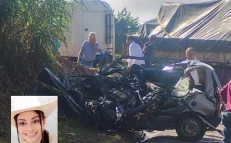 Proprietária de Pet shop de Muzambinho morre em grave acidente na BR-146