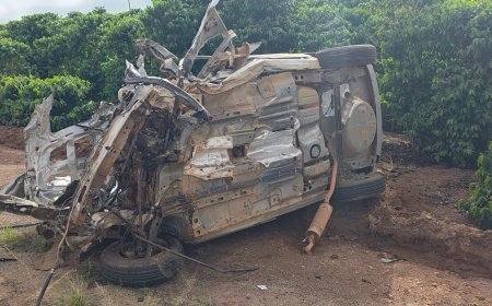 Condutor de 35 anos morre em grave acidente na MGC-179, entre Alfenas e Machado