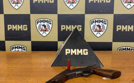 Homem desnorteado sai atirando com cartucheira em bairro de Guaxupé