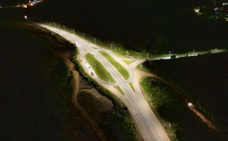 EPR Sul de Minas avança na iluminação de trevos em Poços de Caldas e região