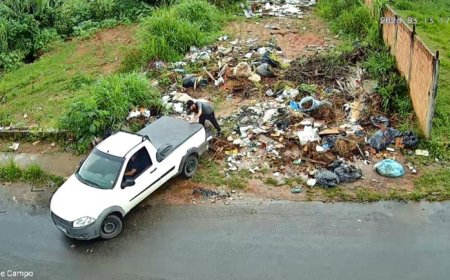 Prefeitura instala câmeras para fiscalizar descarte irregular de lixo em Guaxupé