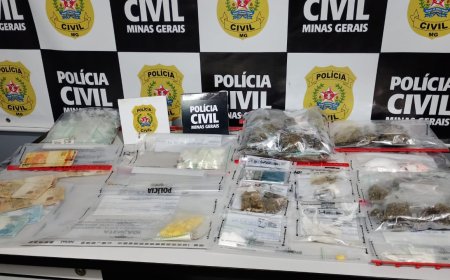Em Muzambinho, Polícia Civil cumpre mandados, prende investigado e apreende drogas em ação contra o tráfico