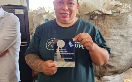 Prefeitura entrega premiação à Recicla Guaxupé