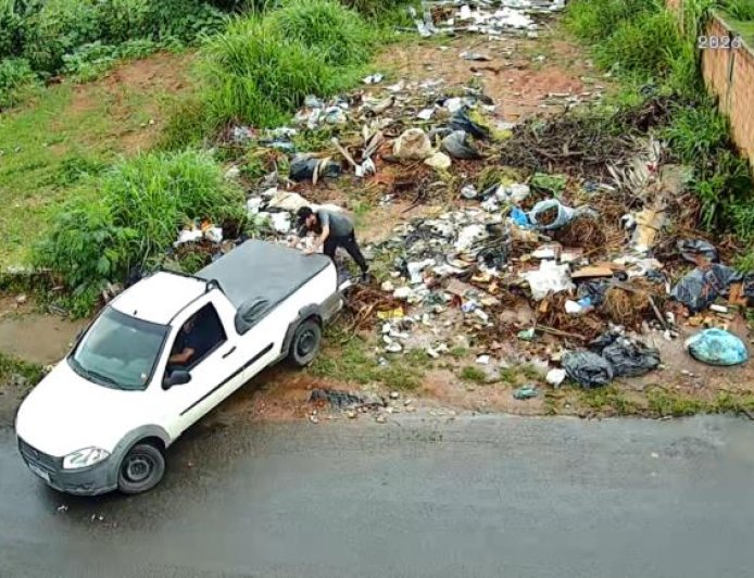 Prefeitura instala câmeras para fiscalizar descarte irregular de lixo em Guaxupé