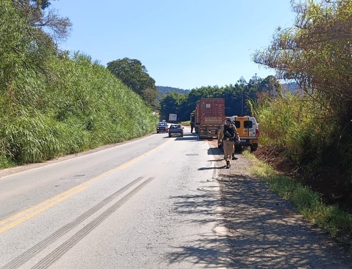 Motociclista guaxupeano sofre acidente em moto romaria com destino à Aparecida