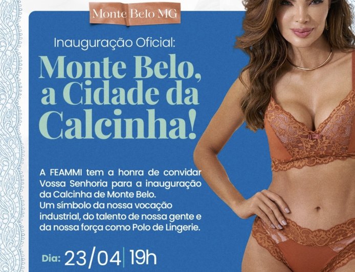 Monte Belo mostrará calcinha nova